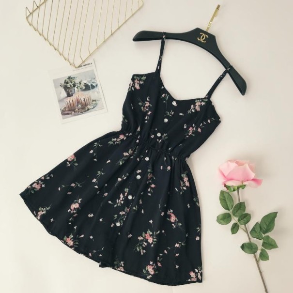Zomeroverall voor dames zwart