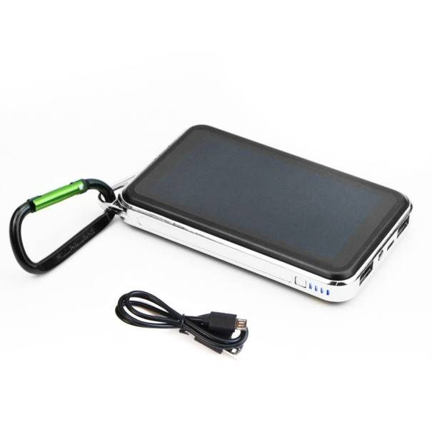 Zonne-energie powerbank 15000 mAh K295 wit