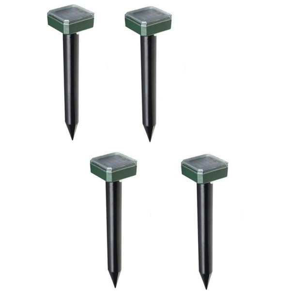 Zonne-ultrasone ongedierteverjager 8 st.