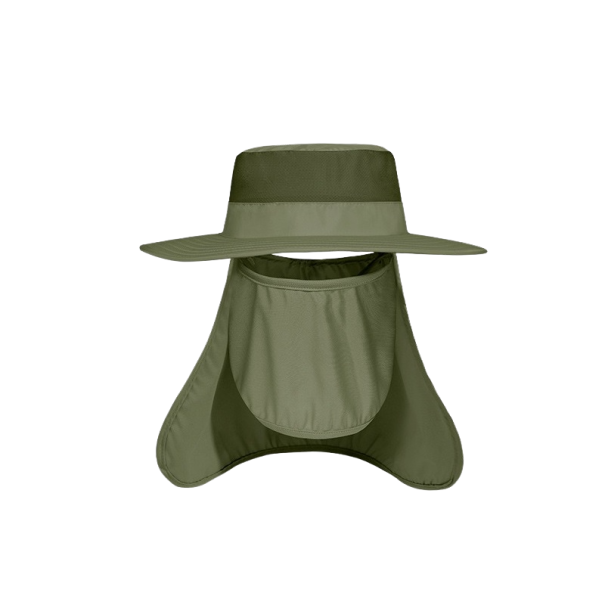 Zonnebeschermende hoed Z187 militair groen
