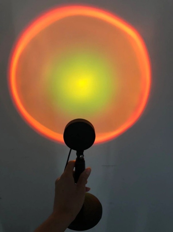 Zonsondergang projectielamp 1