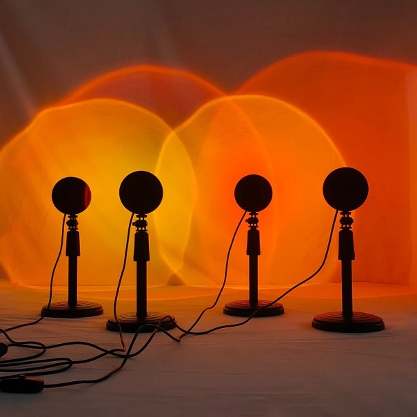 Zonsondergang projectielamp
