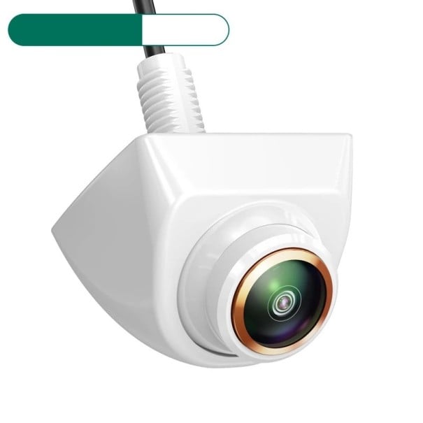 Zpětná parkovací kamera do auta GreenYi G899 1920×1080P AHD se 170° záběrem, nočním viděním Starlight, voděodolná 12–24V bílá