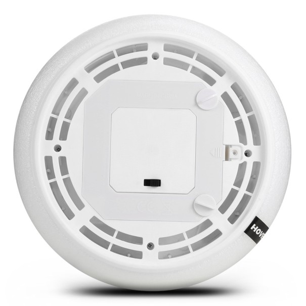 Zwevende platte voetbal met LED J1642 wit