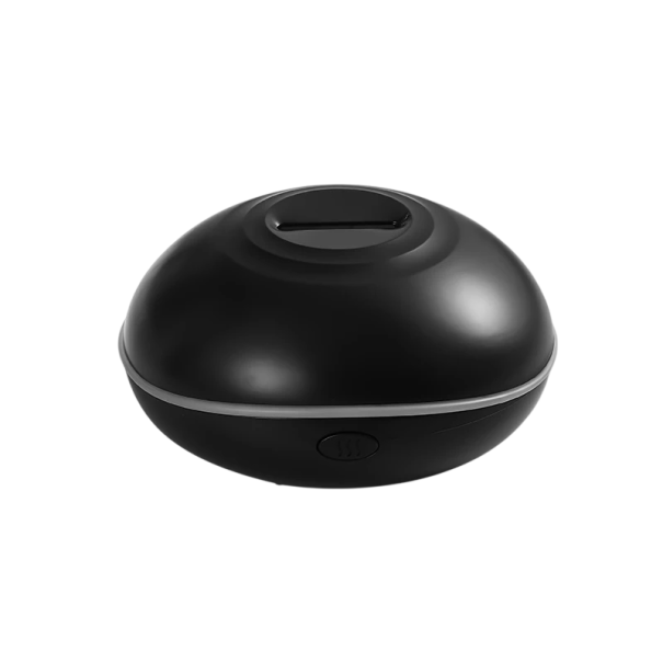 Zwilżacz powietrza 200 ml kompaktowy rozmiar 152 × 77 mm jednokolorowy design do użytku domowego i poprawy wilgotności powietrza czarny