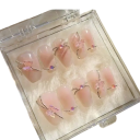 1 m 3D perle pentru unghii mini pietricele 0,8 mm Bile metalice în șir pentru decorarea unghiilor, dinților, sticlei, telefonului, caietului, casei etc. 4