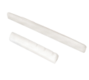 1 paio di ponte per chitarra 7,5 x 0,3 cm e capotasto 4,3 x 0,5 cm in osso bovino YMH Colore bianco o non sbiancato Set di ricambio per chitarra acustica 4