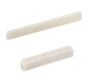1 paio di Ponte per chitarra 8 x 0,3 cm e capotasto 5,2 x 0,6 cm in osso bovino Bianco o non sbiancato Set di ricambio per chitarra classica 3