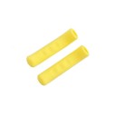 1 paire de protections en silicone pour leviers de frein de vélo, couleurs, taille 14mm x 75mm, protège les leviers de frein, pour BMX, VTT, vélos pour enfants 13