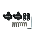 1 par 22 mm 7/8&quot; aluminiumslegering styrforhøjerbeslag til Honda BMW YAMAHA Suzuki motorcykler universelle styrbeslag 2