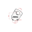 1 par 22 mm 7/8&quot; aluminiumslegering styrforhøjerbeslag til Honda BMW YAMAHA Suzuki motorcykler universelle styrbeslag 3