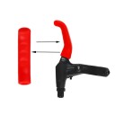 1 par de capas de silicone protetoras para manetes de travão de bicicleta, cores, tamanho 14mm x 75mm, protege as manetes de travão 12