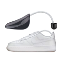 1 par de esticadores de sapatos pretos com mola Tamanho 40–47 Suporte antideformação de qualidade Expansor para sapatos Preenchimento interno moldável 2