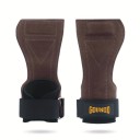 1 pár fitness trhaček na zápěstí 20,7 × 9 cm pro podporu pevného úchopu při posilování a cvičení 5