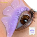 1 pár silikónová podložka na zdvíhanie rias 5,5 x 1,5 cm Lesklý mäkký aplikátor Butterfly pre lash lifting opakovane použiteľná 4