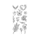 1 pièce de papier à tatouage Motifs floraux délicats 19 x 9,6 cm Tatouage temporaire Papillons et fleurs Design romantique Élégance et délicatesse 1