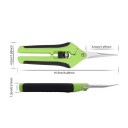 1 set di forbici da giardino 16,5 cm Forbici antiscivolo per potatura di fiori e rami Forbici pratiche per frutta e verdura Attrezzi da giardino 2