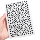 1 Sheet of Self-Adhesive Face Gems 3 4 5 mm Mix for Wedding and Evening Makeup Festivals Carnivals Balls and Original Makeup Decorations 1