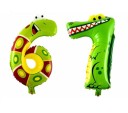 10 ballons gonflables - Numéros 6