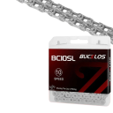 10-biegowy łańcuch rowerowy 1/2" x 11/128" 116 ogniw pusty ultralekki z szybkozłączem MTB szosowy Shimano Sram 2