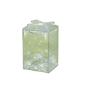 10 bucăți Cutii PVC transparente 7,5 x 5 x 4,5 cm Cutii de plastic pentru cadouri cu fundiță și inimioare Ambalaje pentru bomboane de nuntă Ambalaje de Crăciun pentru cadouri Decorațiuni elegante 1