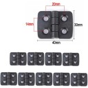 10 darab kis zsanér 35 x 25 x 2 mm Ajtózsanérok Szekrény Fiókok Praktikus a háztartásban és bútorokhoz 3