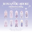 10 darab könyvjelző készlet 12 x 5 x 0,1 cm Átlátszó PVC könyvjelzők finom dekorral Elegáns olvasási kiegészítő 9