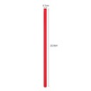 10 db szív alakú szívószál készlet 22,8 cm Átmérő 0,7 cm Eldobható szívószálak leánybúcsúra, esküvőre, ünneplésre 2