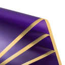 10 feuilles de papier cadeau imperméable 58 x 58 cm pour fleurs avec bords dorés Emballage élégant pour bouquets Différentes couleurs Idéal pour les mariages et les anniversaires 25