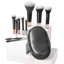 10 ks sada makeup štětců syntetické štětiny plastová rukojeť s taštičkou pro každodenní líčení obličeje i očí 1