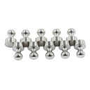 10 ks Super silný neodymový magnet magnetické pripináčiky Prísavka pripináčika pripináčika s oceľovým magnetom pre bielu tabuľu chladničky 12x16 cm 1