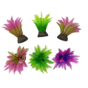 10 ks Umelé morské riasy do akvária 5,5 x 2 cm Realistické akvarijné rastliny Bezúdržbová dekorácia Bezpečné pre ryby Vhodné do nádrží 6