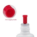 10 ks Uzáver na lepidlo 10 x 8 mm S trnom proti zaschnutiu Lepiace uzávery proti ucpaniu dávkovacej špičky s červenými trnmi 5