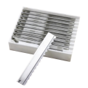 10 Pack Hairdressing Razor Blades Stainless Steel Texturising Thinning Replacement Blades for Hairdressing Razor 1