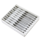 10 Pack Hairdressing Razor Blades Stainless Steel Texturising Thinning Replacement Blades for Hairdressing Razor 2