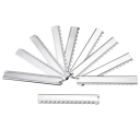 10 Pack Hairdressing Razor Blades Stainless Steel Texturising Thinning Replacement Blades for Hairdressing Razor 3