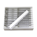 10 Pack Hairdressing Razor Blades Stainless Steel Texturising Thinning Replacement Blades for Hairdressing Razor 4