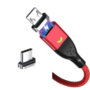 10 pcs adaptador USB C magnético com ponta conector magnético substituto para cabos 3A QC 3.0 carregamento rápido Tipo-C 4