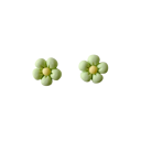 10 pcs Decorações para crocs 3D flores ABS cores pastel adornos para calçado acessórios coloridos para crocs e calçado infantil 5