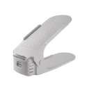 10 pcs Double Shoe Rack 25.5 cm Adjustable Wardrobe Organiser Plastic Shoe Holder for Space Saving Shoe Shelf 6