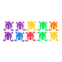 10 pcs grenouilles sautantes jouet pour enfants Jeu interactif parent-enfant Développement moteur Grenouilles mignonnes Couleurs aléatoires Cadeau 1