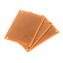 10 pcs Single-Sided Universal Non-Soldering Printed Circuit Boards 5 x 7 cm PCB Protoboard Thickness 1.6 mm Hole Pitch 2.54 mm Hole 1.0 mm DIY Soldering Kit 3