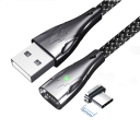 10 pezzi adattatore USB C magnetico con punta spina magnetica connettore di ricambio per cavi 3A QC 3.0 ricarica rapida Tipo-C 3
