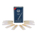10 pezzi di ance per clarinetto 8 x 1,6 x 0,37 cm Dimensione 2,5 Canne di durezza media Accessori per strumenti musicali adatti per il tono Bb 1