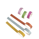 10 pz nastro adesivo di carta glitterato 15 mm x 3 m etichette colorate fai da te decorazioni confezionamento regali creazione cartoleria 2