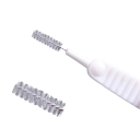 10 pz Spazzola di pulizia 6x0,5 cm Contro intasamenti Testa della doccia Tastiera Telefono Fori e fessure Spazzola in nylon Pulizia profonda di polvere e sporcizia 2