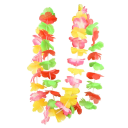 10 st Hawaiiansk blomsterkrans halsband Konstgjorda blommor runt halsen Sommar Tropisk Bröllop Födelsedagar Festdekoration Flera färger 4