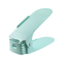 10 stk Dobbelt skoholder 25,5 cm Justerbar organizer til skabet Plastisk skoholder til pladsbesparelse Skohylde 9