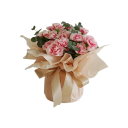 10 Stück Seidenpapier 50 x 66 cm Blumendesign Papier zum Verpacken von Sträußen Geschenk- und Hochzeitsdekorationen Verschiedene Farben 14