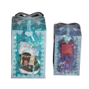 10 Stück Transparente PVC Boxen 15 x 8 x 8 cm Plastik Geschenkbüchsen mit Schleife und Herzen Hochzeitsverpackung für Süßigkeiten Weihnachtsgeschenkverpackungen Elegante dekorative Boxen 4